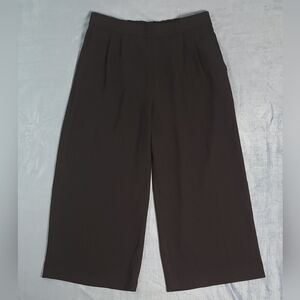 J. Crew Black Wide-Leg Culottes
